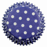 60 Blue Polka Dots Cupcake Liners - PME Navy Nautical