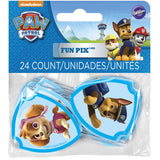 24 Paw Patrol Cupcake Fun Pix - 3" Nickelodeon