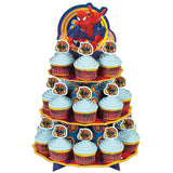 24 Ultimate Spiderman Cupcake Fun Pix - 3" Marvel Comics
