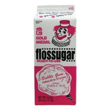 COTTON CANDY Flossugar 26 FLAVORS CASE 6 Cartons- Ready to Pour, Spin- Will Mix ALL FLAVORS - Gold Medal