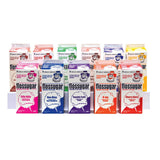 COTTON CANDY Flossugar 26 FLAVORS CASE 6 Cartons- Ready to Pour, Spin- Will Mix ALL FLAVORS - Gold Medal