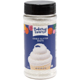 WHITE FLAKES Edible Glitter 4oz CK Products KOSHER