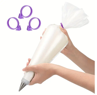 Piping PASTRY Bag 14" Disposable 100ct