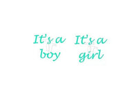 It's a Boy / It's a Girl - Stencil 2pk