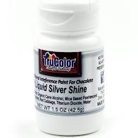 SILVER Shine Powder Food Paint By TruColor .21 oz (6g)