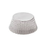 45 Mini Silver Metallic Cupcake Liners - PME