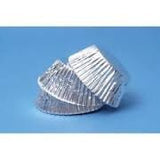 45 Mini Silver Metallic Cupcake Liners - PME