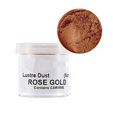 Designer Luster Dust Rose Gold 2g - Cake Cookie Icicing Decorating Painting