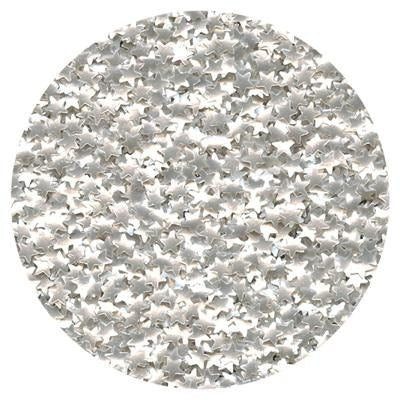 Silver Stars 4.5g - Edible Glitter KOSHER