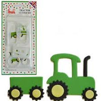 FMM TRACTOR 3" x 2.5" Cutter Set - FMM Cookie Fondant Gumpaste Clay Crafts Cake Decorating House Home Dolls