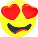 Emoji Chocolate Mold - Heart Eyes In Love FREE USA SHIPPING iphone samsung texting