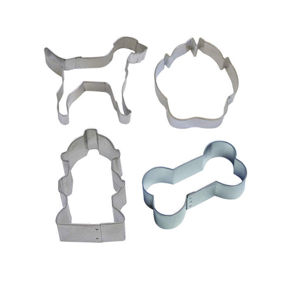 Dog's Life 3" Cookie Cutter Set 4pc