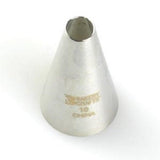 Decorating Tip Tube #10 - Stainless Steel - Cake Piping Royal Icing Mini Round Lettering