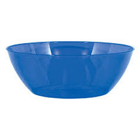 Blue Plastic Bowl 14oz