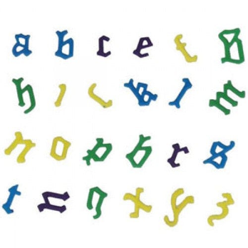 FMM Old English Lowercase Alphabet 1.5cm - 2 Piece Set Tappit Letters