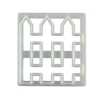 Picket Fence 3" Cutter Set - FMM Cookie Fondant Gumpaste Clay Crafts Cake Decorating House Home Dolls