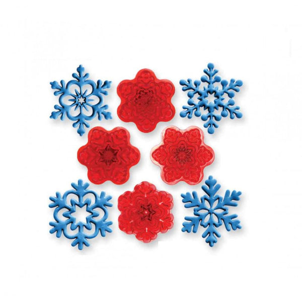 ANGEL SNOWFLAKES CUTTERS - SET OF 4