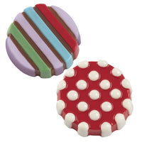Dots & Stripes Cookie Chocolate Mold