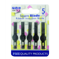 SPARE BLADES FOR CRAFT KNIFE RIBBON INSERTION PK5