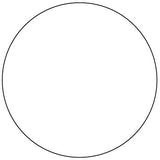 Cake BOARD ROUND Waxed Grease Resistant WHITE 12 CT 6"-20"