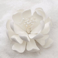 3" Lotus Gumpaste - White