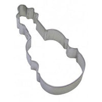Violin 4.5" Cookie Cutter - Music Staff Treble Electric Acoustic Metal Cake Decorating