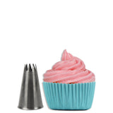 Decorating Tip #22 - Stainless Steel - Open Star Cake Piping Royal Icing Borders