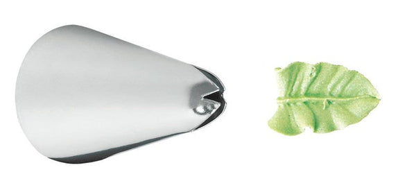 Decorating Tip #68 - Stainless Steel - Leaf Cake Piping Royal Icing