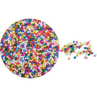 Mixed Rainbow Tiny Non-Pareils 16 oz bag - 1 lb CK Products