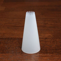 Decorating Tip #4B - Plastic - FINE STAR Specialty Cake Piping Royal Icing Tube Nozzle