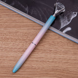 Crystal Top Pen - Black Ink - Diamond - Rose Gold, Silver, White, Rainbow, Pink, Polka Dots