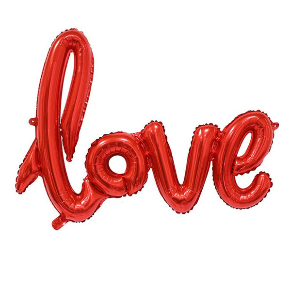 Red GIANT 30" love Balloon (PUMP NOT Included) - Bridal Shower