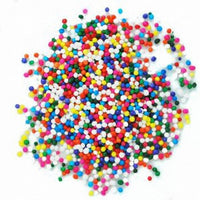 Mixed Rainbow Tiny Non-Pareils 16 oz bag - 1 lb CK Products