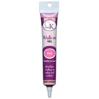 DC Pink Piping Write On Gel 1.5 oz Tube - Cake Decorating Write On Gel Lettering Ready to Use Kosher