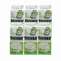 Flossugar CASE 6 Cartons- Ready to Pour, Spin- Cotton Candy Will Mix ALL FLAVORS - Gold Medal