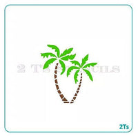 Summertime Bundle 10 stencils Set - 2 T's Stencils - Cookies Royal Icing Airbrush Cookie Decorating Cakes Etc