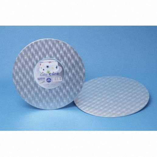 PME Round Silver Cake Card - Board 3mm Thick 4 5 6 7 8 9 10 11 12 13 14 15 16 In