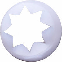 Decorating Tip #1M equivalent Open Star Tip 3/4"- PLASTIC - Specialty Cake Piping Royal Icing Tube Nozzle