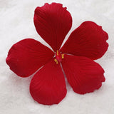 3.5" Gumpaste Hibiscus YOUR CHOICE Flower - set of 3