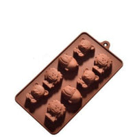 Cute Animal Silicone Mold - Gumpaste Fondant Royal Icing Soap Chocolate Candies