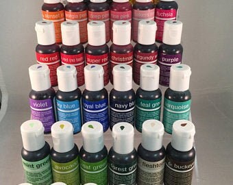 Chefmaster Airbrush Colors 10 VARIATIONS .64 oz