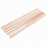 12 count Dowel Rods (0.25" x 12")  DIY Wooden Photo Booth Props Tiered Crafts Mustache Mask Lips