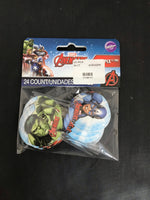Avengers cup cake picks 24 count